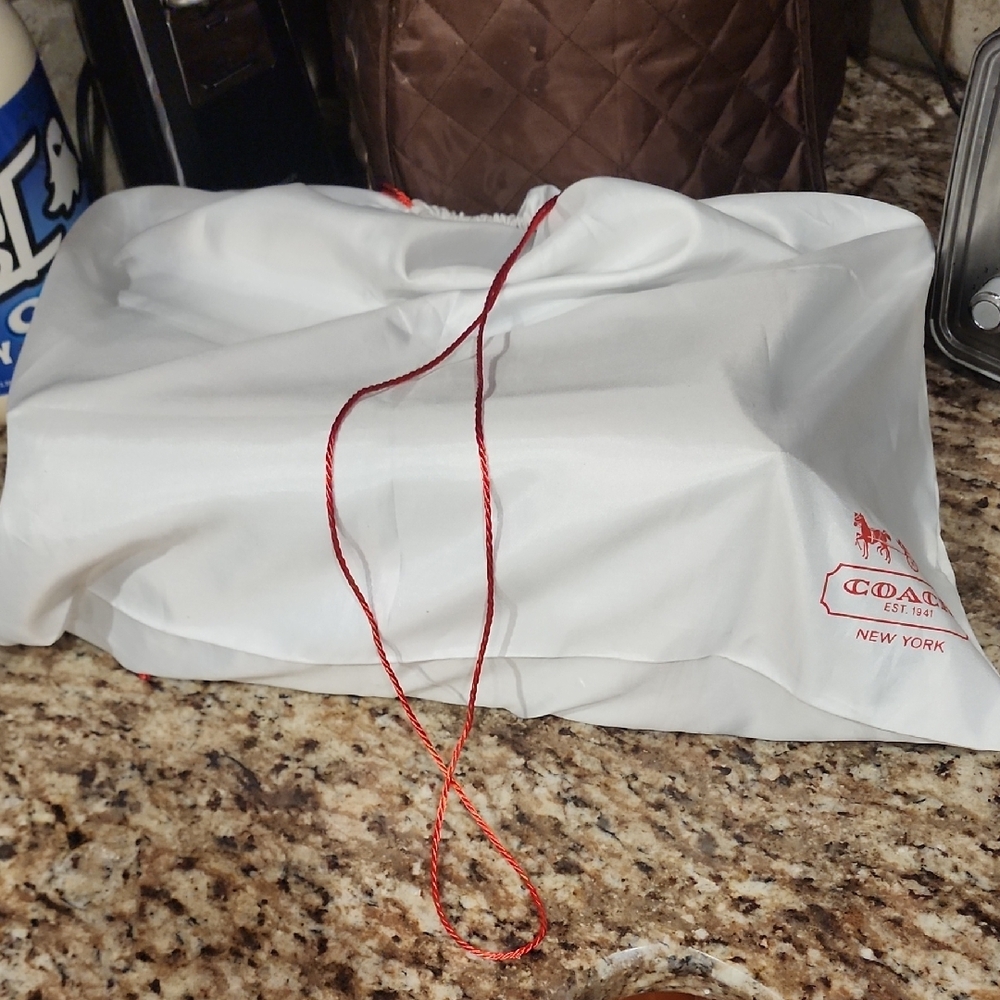 Coach Signature City Tote with Leather Trim With Dustbag.NWOT! - Picture 4 of 5